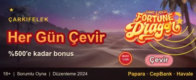 Haftalık Kayıp Bonusu promotion banner